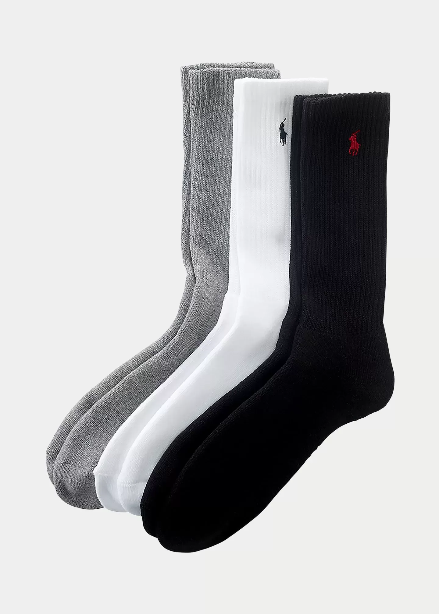 Polo Ralph Lauren Cotton-Blend Crew Sock 3-Pack