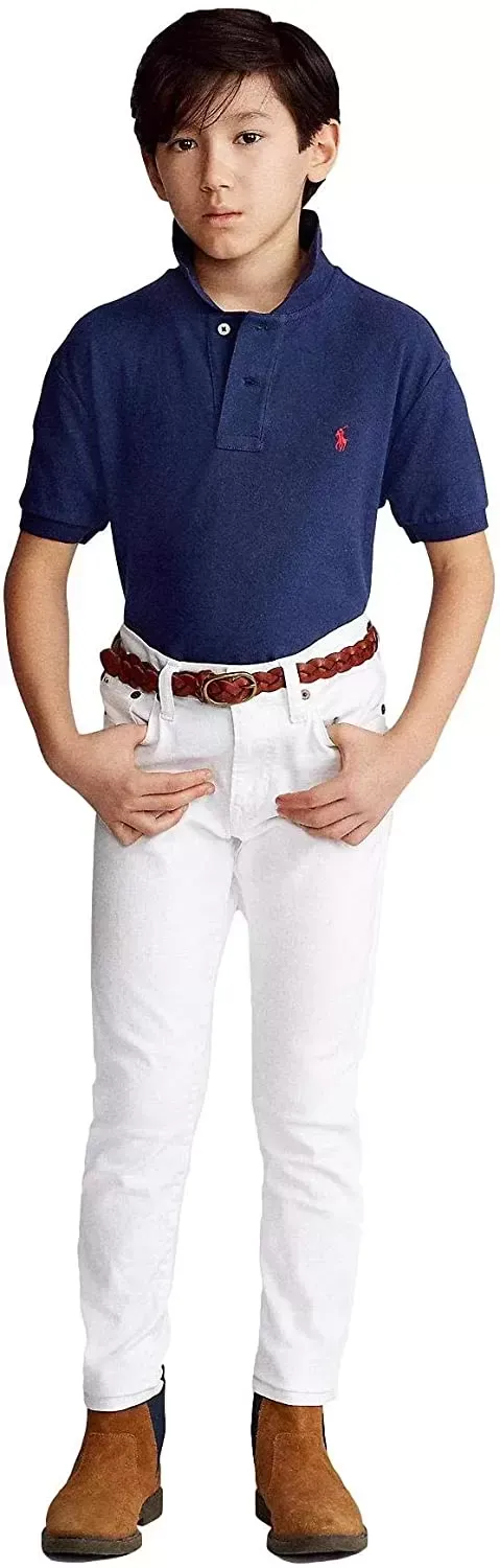 POLO RALPH LAUREN Boys Classic Fit Mesh Polo Shirt - Image 21