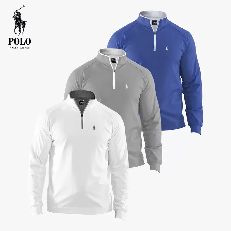 Ralph Lauren Performance 1/4 Zip Pullover 3-pack - Image 6