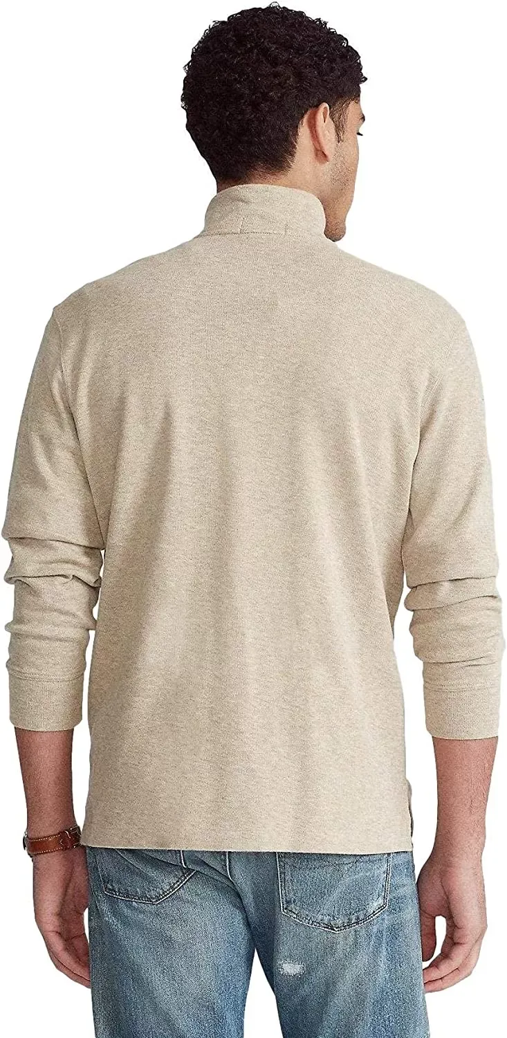 POLO RALPH LAUREN Men's Classic Estate-Rib Quarter-Zip Pullover Sweater - Image 27