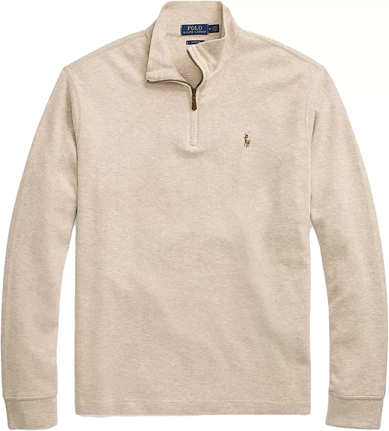 POLO RALPH LAUREN Men's Classic Estate-Rib Quarter-Zip Pullover Sweater - Image 23