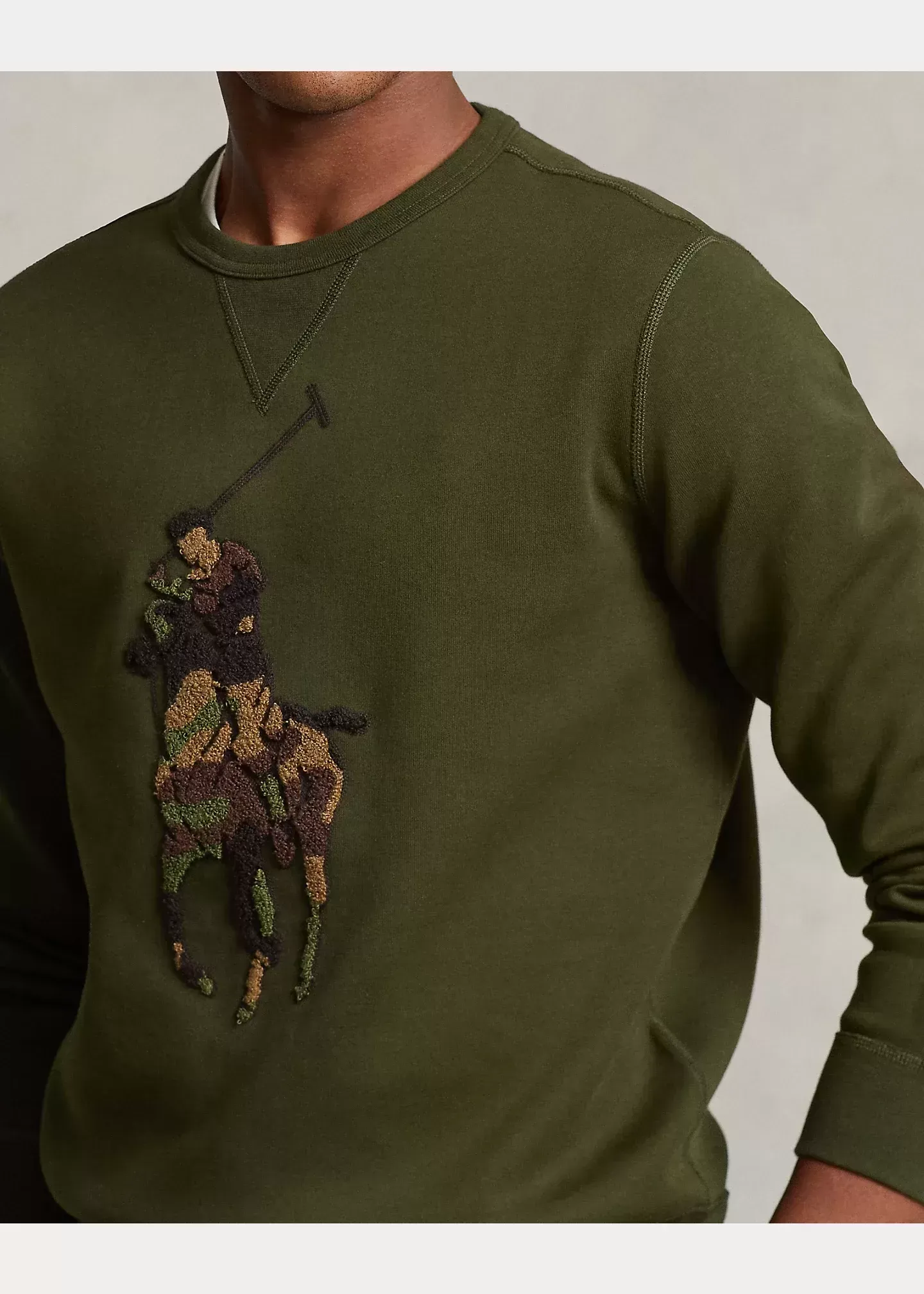 Polo Ralph Lauren Big Pony Double-Knit Sweatshirt - Image 4