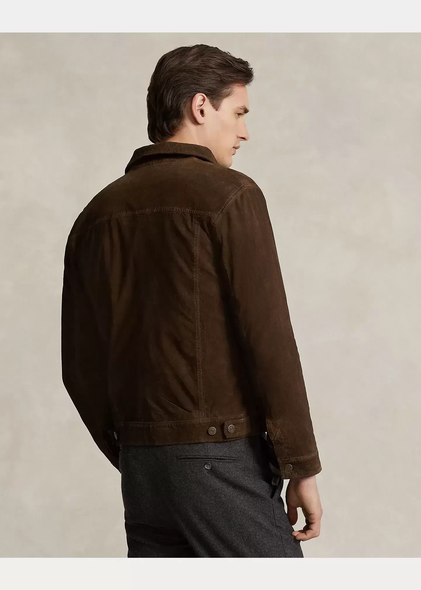 Polo Ralph Lauren Suede Trucker Jacket - Image 4