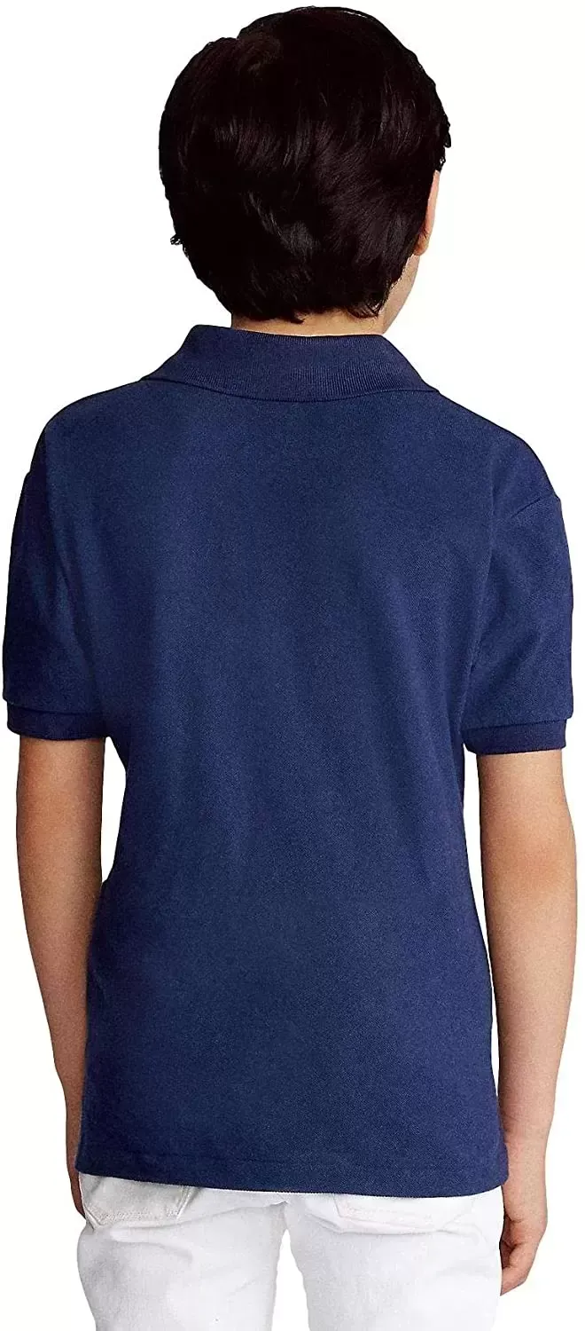 POLO RALPH LAUREN Boys Classic Fit Mesh Polo Shirt - Image 9