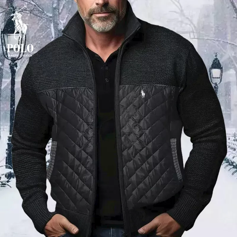 Ralph Lauren Men's Outdoor Casual Thickened Cardigan Sweater