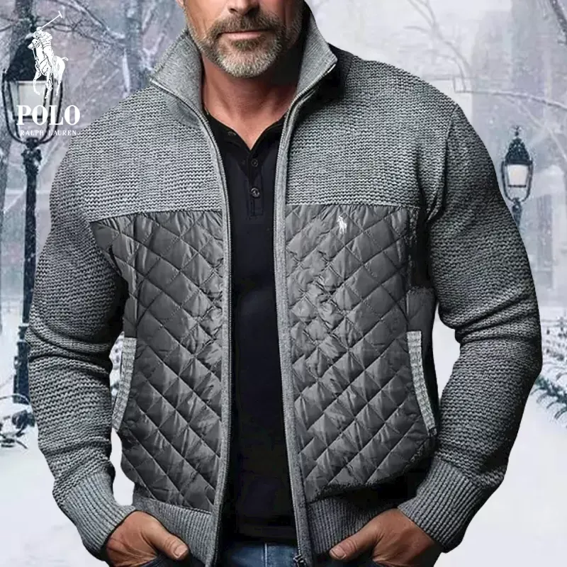 Ralph Lauren Men's Outdoor Casual Thickened Cardigan Sweater - Image 4