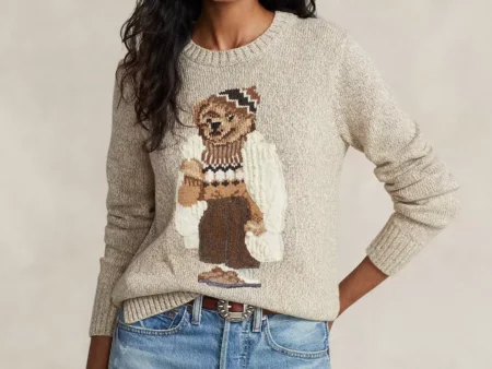 Polo Ralph Lauren Polo Bear Cotton-Blend Sweater
