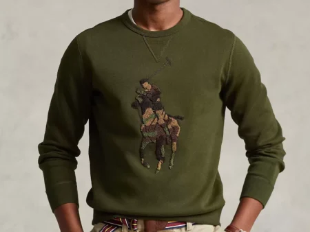 Polo Ralph Lauren Big Pony Double-Knit Sweatshirt