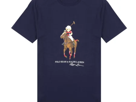 Ralph Lauren Printed Crew T-Shirt Navy