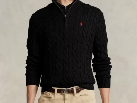 Polo Ralph Lauren Cable-Knit Cotton Sweater