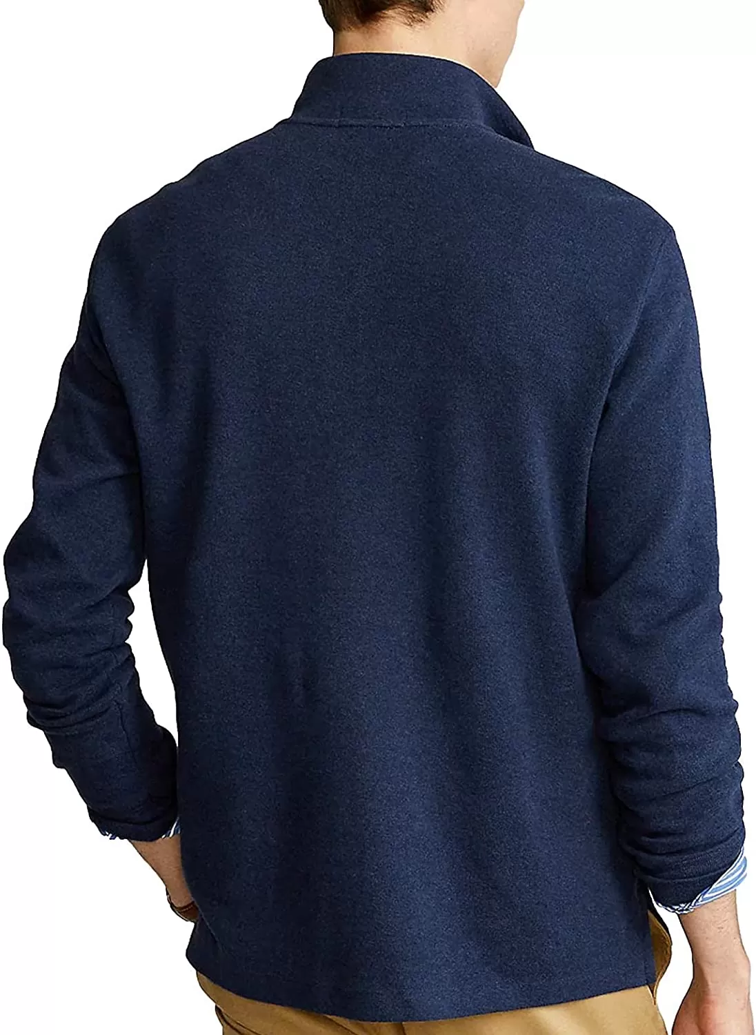 POLO RALPH LAUREN Men's Classic Estate-Rib Quarter-Zip Pullover Sweater - Image 37