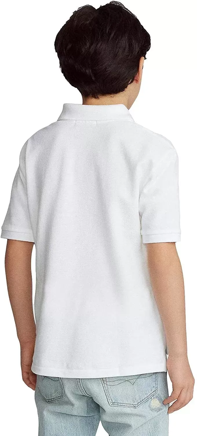 POLO RALPH LAUREN Boys Classic Fit Mesh Polo Shirt - Image 29