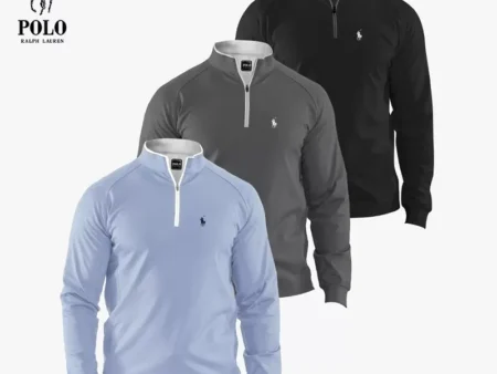 Ralph Lauren Performance 1/4 Zip Pullover 3-pack