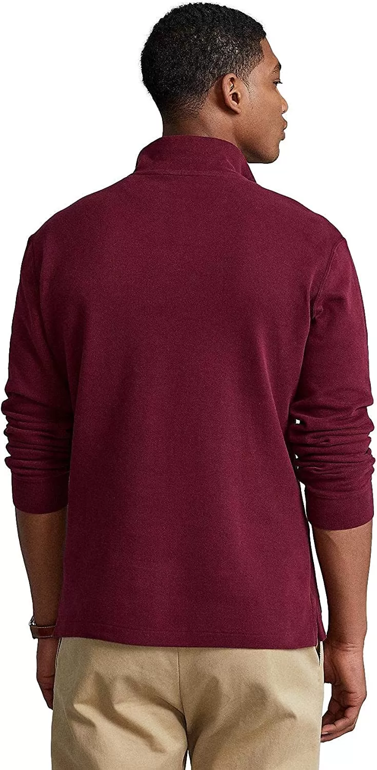 POLO RALPH LAUREN Men's Classic Estate-Rib Quarter-Zip Pullover Sweater - Image 44