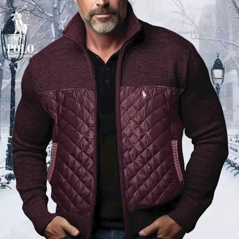 Ralph Lauren Men's Outdoor Casual Thickened Cardigan Sweater - Image 5