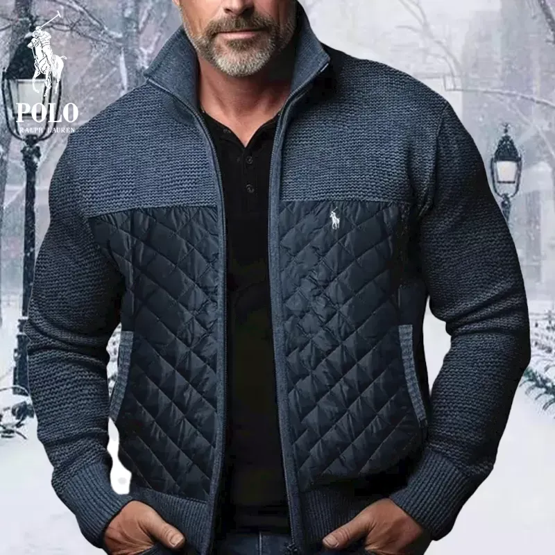 Ralph Lauren Men's Outdoor Casual Thickened Cardigan Sweater - Image 2