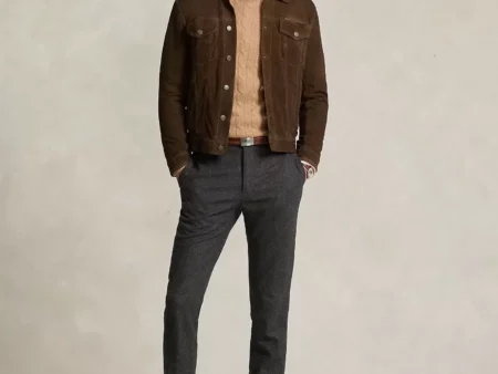 Polo Ralph Lauren Suede Trucker Jacket