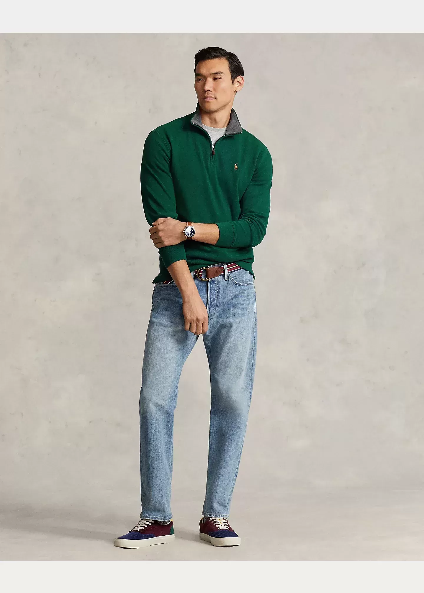 Polo Ralph Lauren Estate-Rib Quarter-Zip Pullover - Image 33