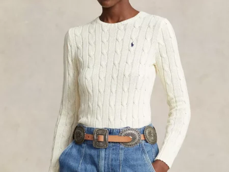 Polo Ralph Lauren Cable-Knit Cotton Crewneck Jumper