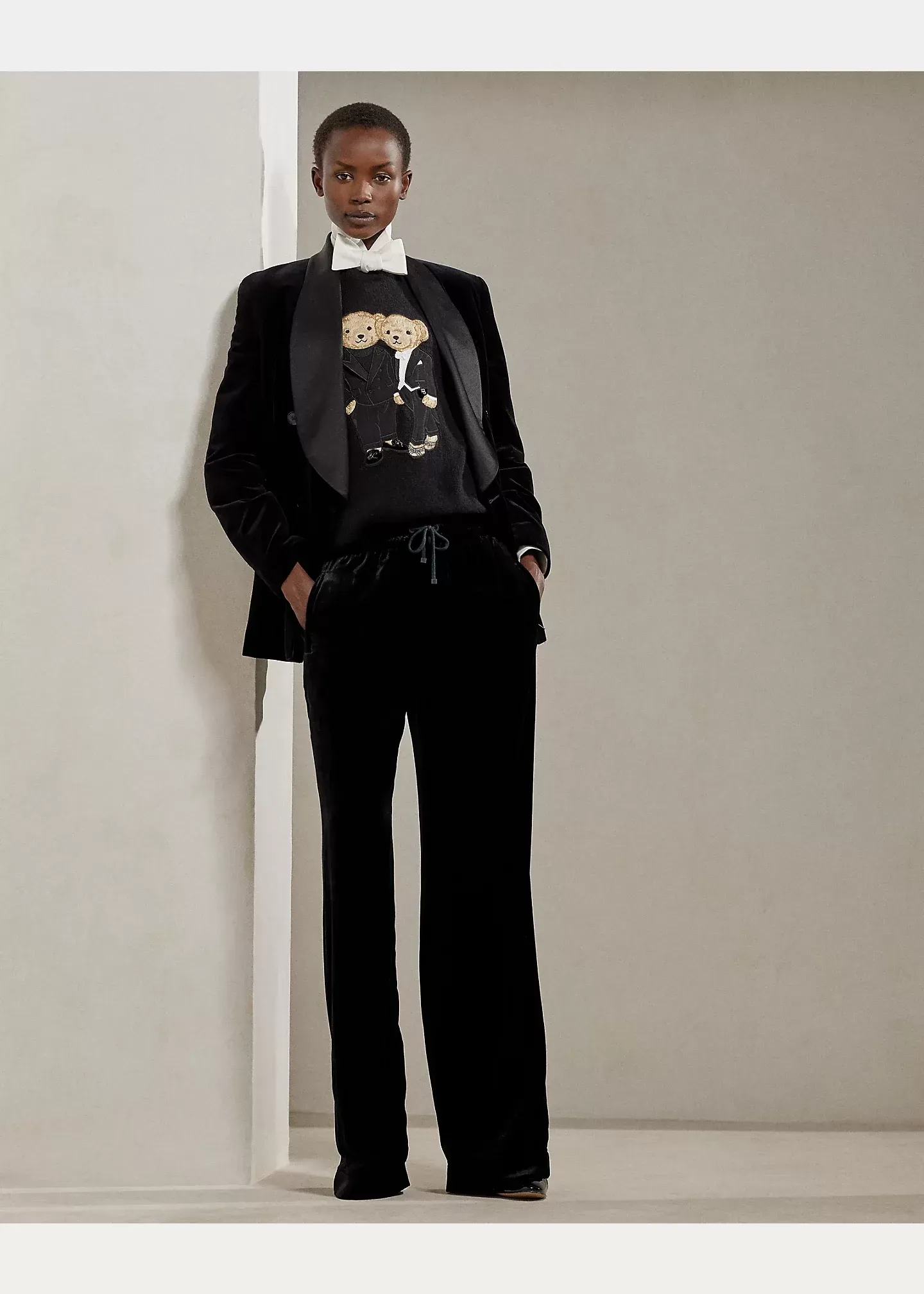 Polo Ralph Lauren Tuxedo Polo Bears Cashmere Sweater - Image 3