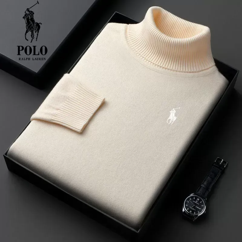 Ralph Lauren Men's Turtleneck Thick Loose Casual Knit Sweater(9 Pack Only $49.98) - Image 9