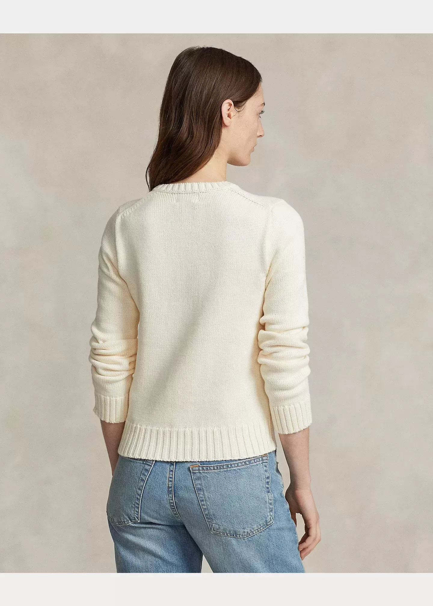 Polo Ralph Lauren Flag Cotton Crewneck Sweater - Image 2