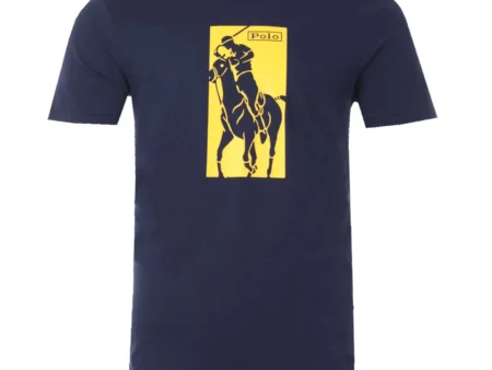 Ralph Lauren Pony Print T-Shirt Cruise Navy