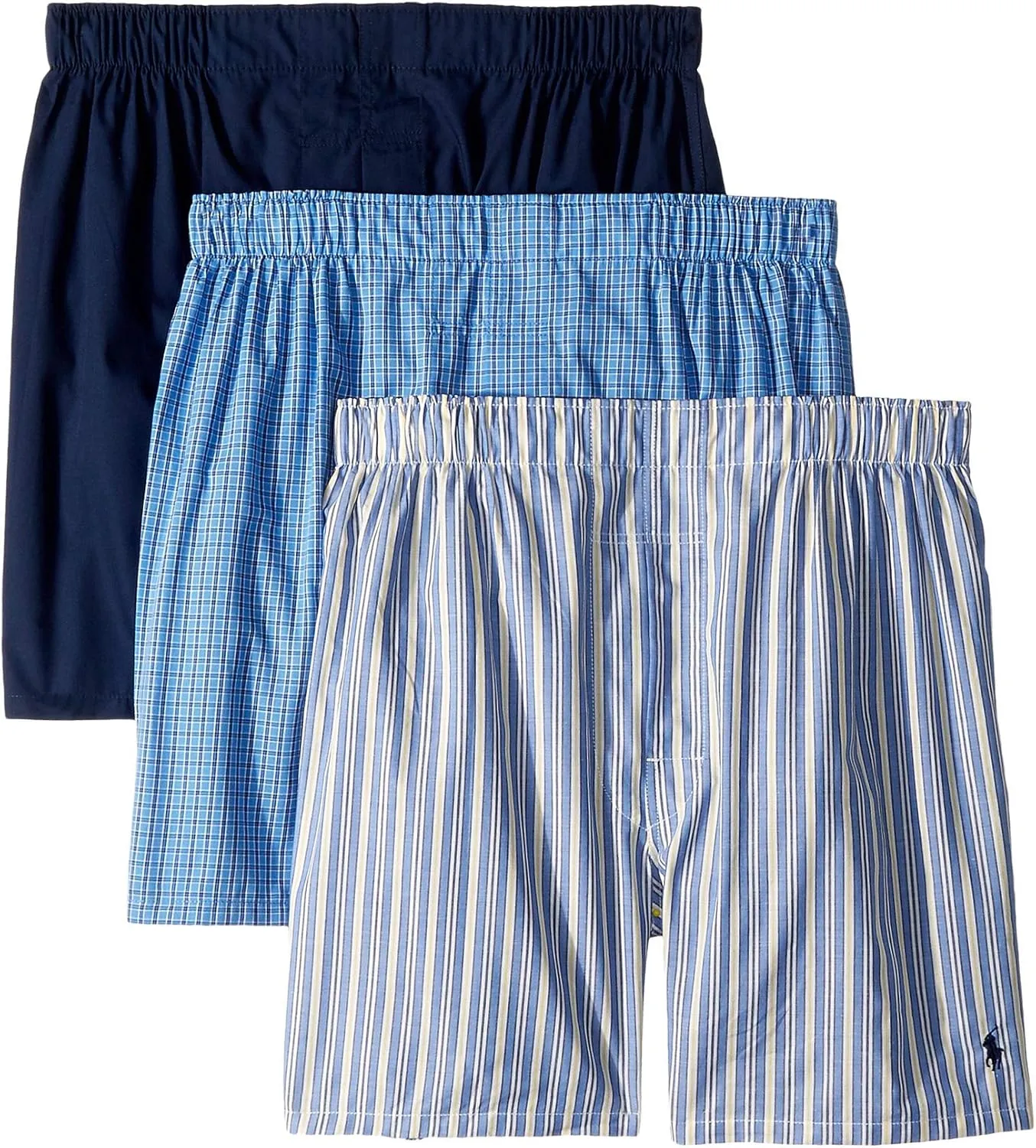 Polo Ralph Lauren Men's Classic Fit Woven Cotton Boxers (3 Pack) - Image 10