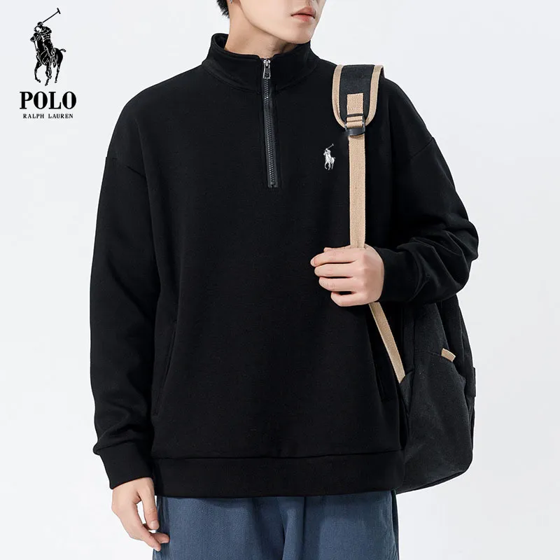 Ralph Lauren men's autumn and winter casual cotton sweatshirt jacket - Image 7