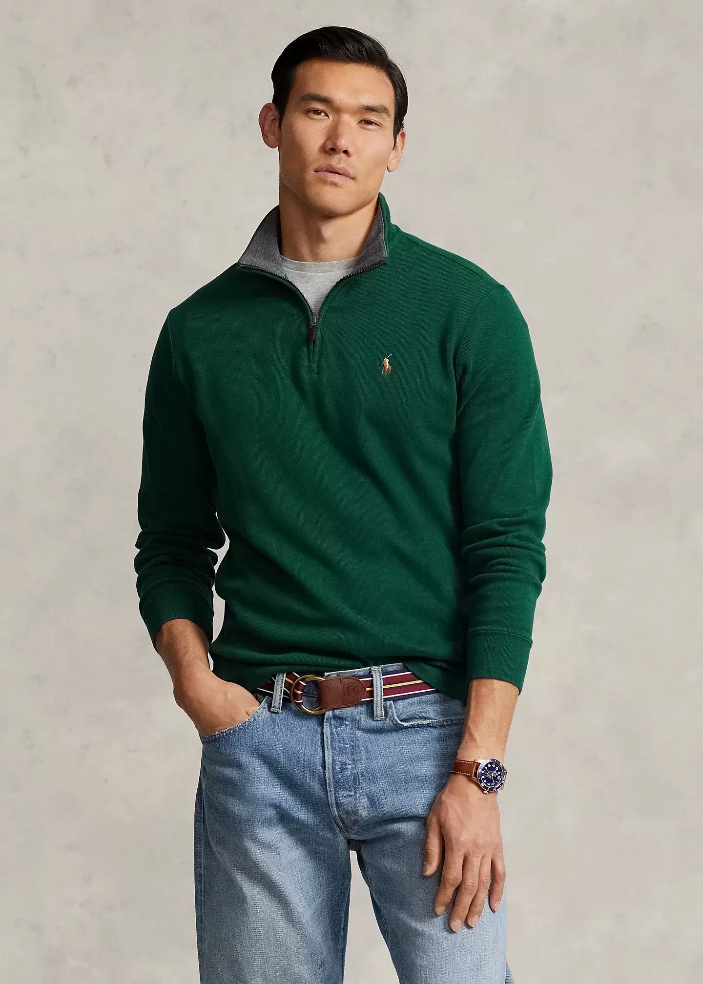Polo Ralph Lauren Estate-Rib Quarter-Zip Pullover - Image 32