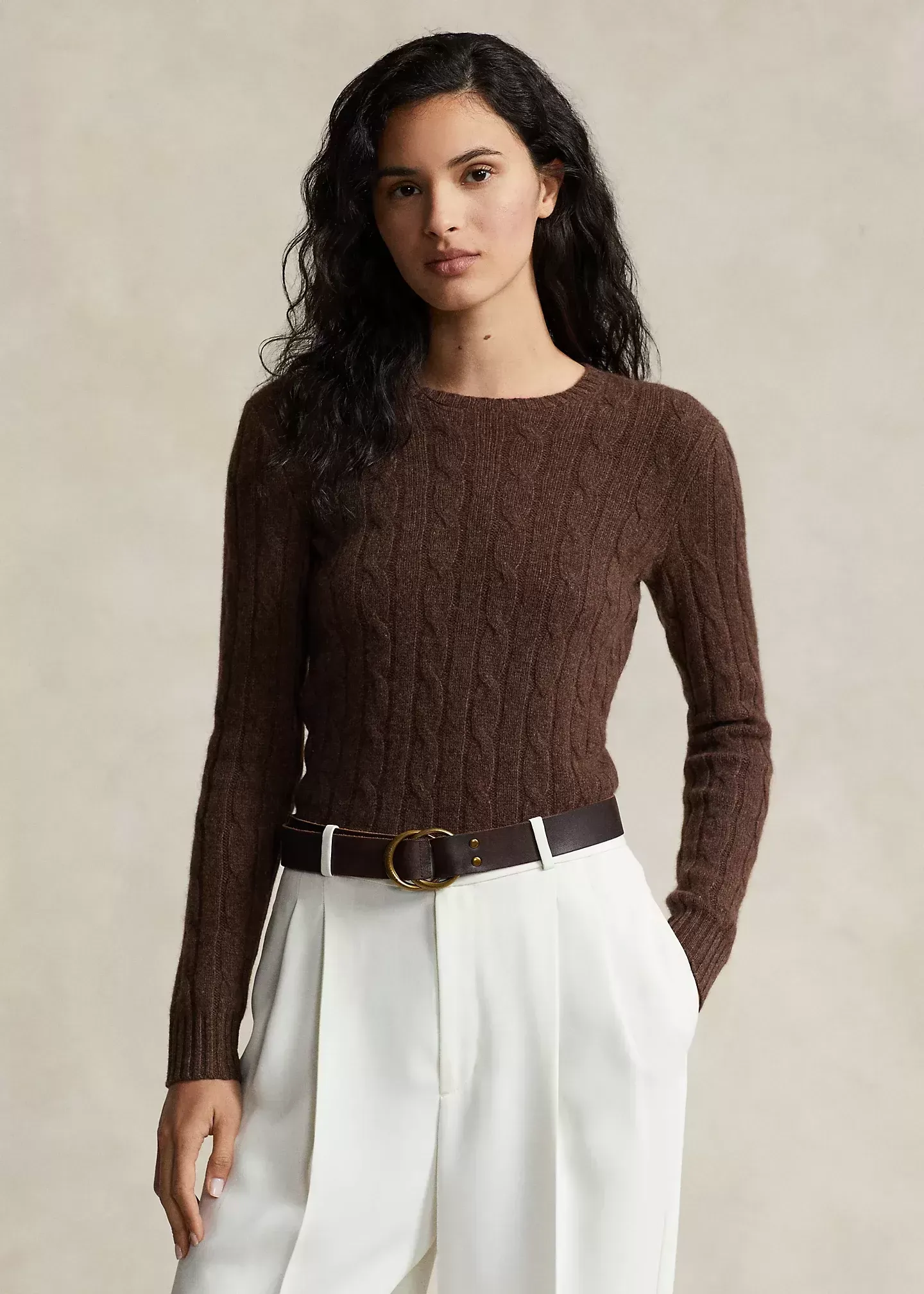 Polo Ralph Lauren Cable-Knit Cashmere Sweater