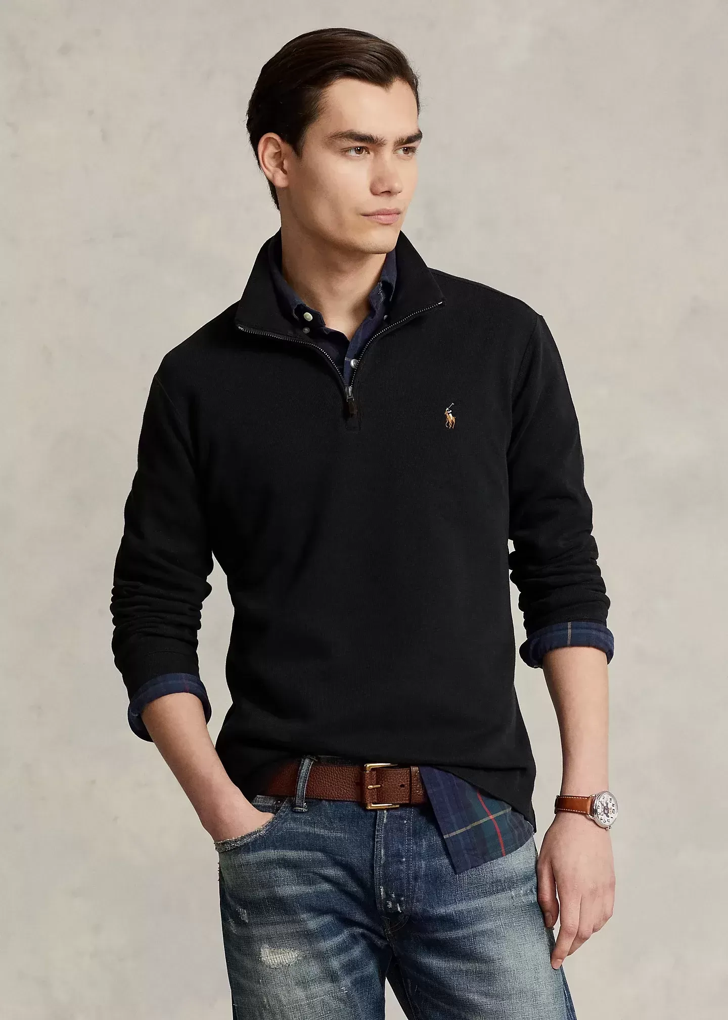Polo Ralph Lauren Estate-Rib Quarter-Zip Pullover - Image 12