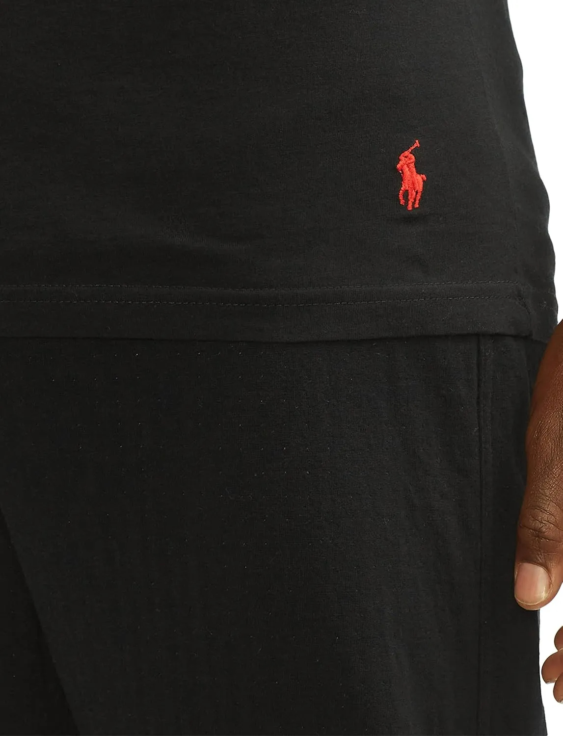 Polo Ralph Lauren Men's Slim Fit Cotton V-neck Undershirt 3-pack - Image 15