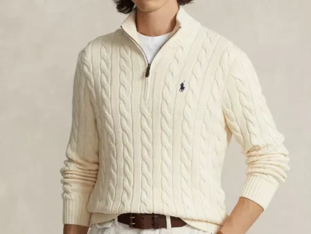 Polo Ralph Lauren Cable-Knit Cotton Sweater