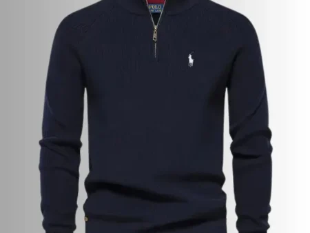 RL® Premium zip sweater for men