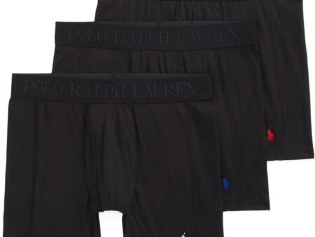 Polo Ralph Lauren Men's 4D Flex Max Flex Boxer Brief with Rib Side Panel