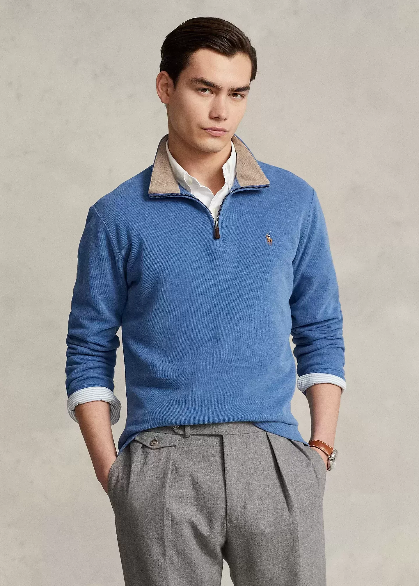 Polo Ralph Lauren Estate-Rib Quarter-Zip Pullover - Image 37