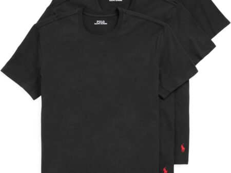 POLO RALPH LAUREN Men's 4d Flex Cooling Ventilation Cotton Modal Crew Undershirts