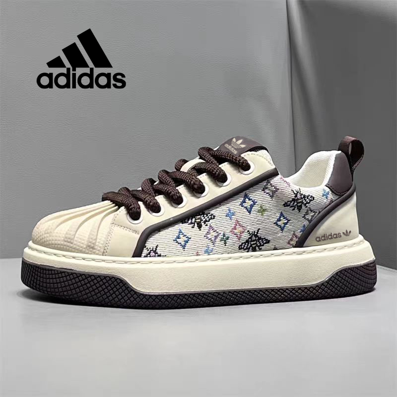 Adidas casual sneakers with thick sole 2025 - Image 4