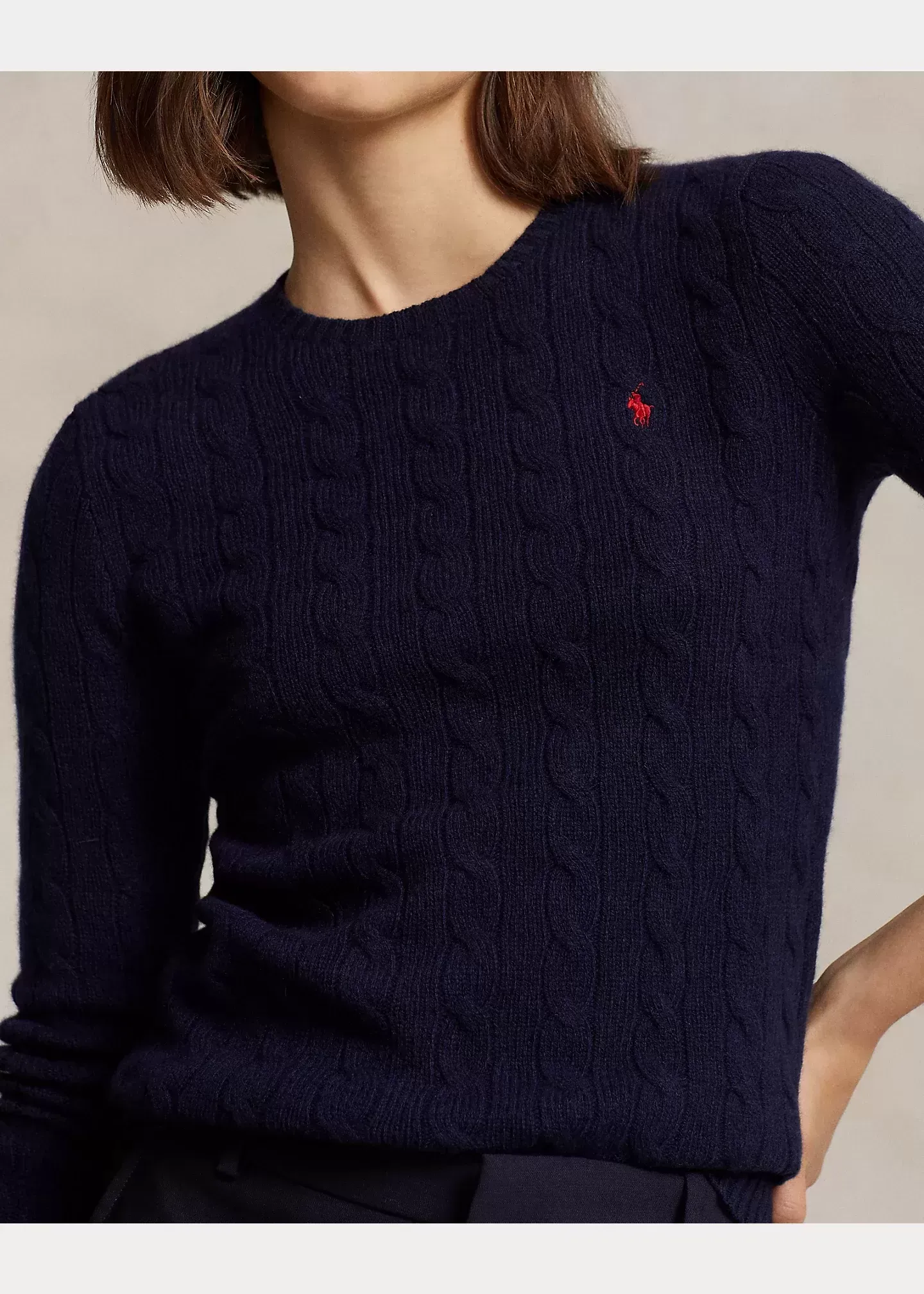 Polo Ralph Lauren Cable-Knit Wool-Cashmere Sweater - Image 5