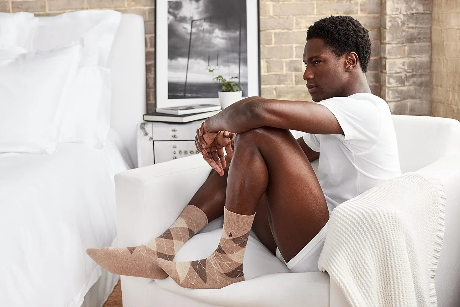 POLO RALPH LAUREN Super Soft Birdseye Dress Crew Socks - 3 Pair Pack - Signature Embroidered Pony & Heel-toe Reinforcement - Image 5