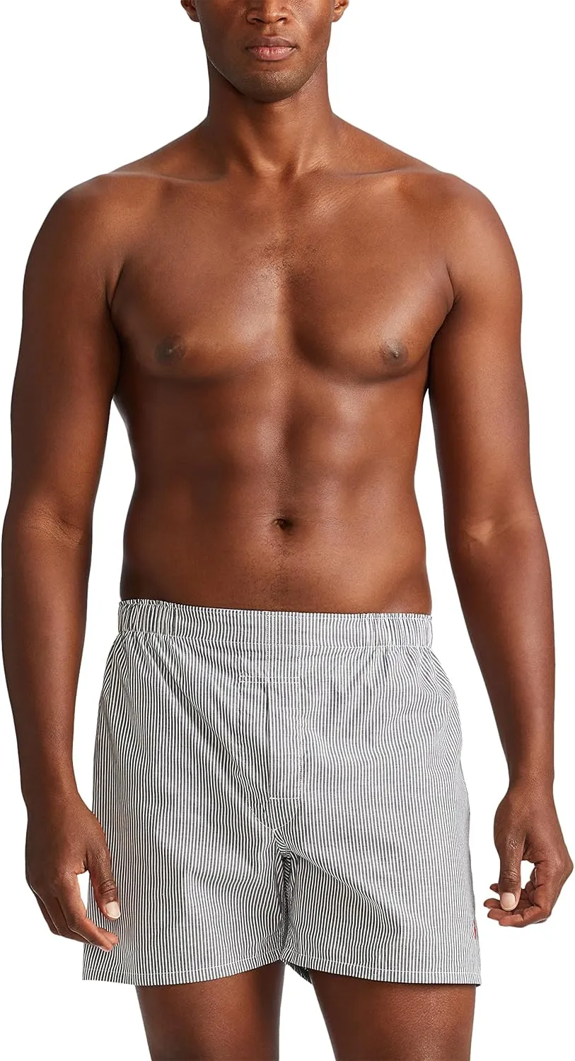 Polo Ralph Lauren Men's Classic Fit Woven Cotton Boxers (3 Pack) - Image 5