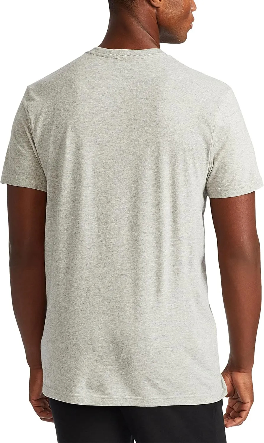 POLO Men's Classic Fit Cotton V neck Undershirt 3 Pack - Image 6