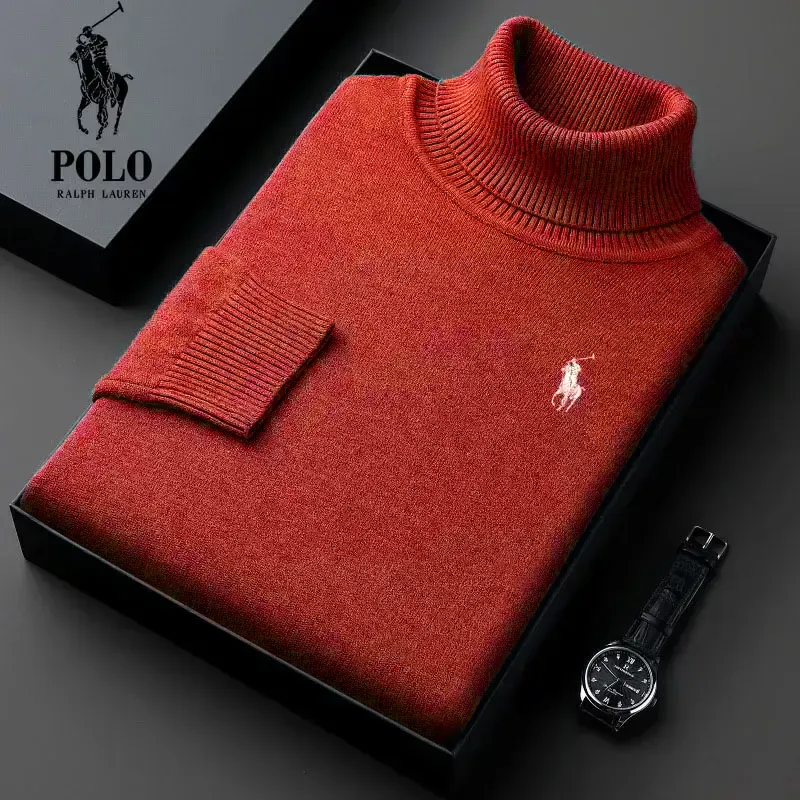 Ralph Lauren Men's Turtleneck Thick Loose Casual Knit Sweater(9 Pack Only $49.98) - Image 10