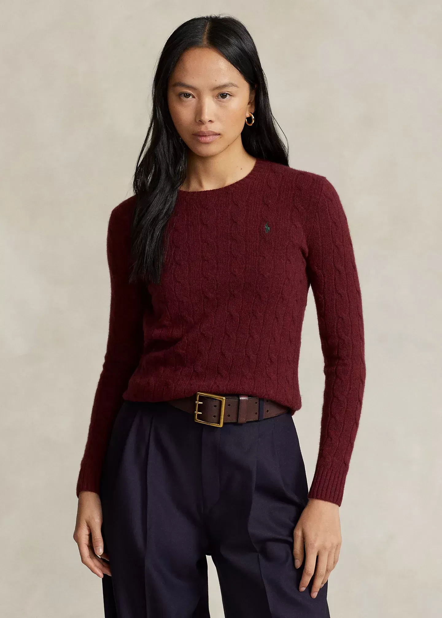 Polo Ralph Lauren Cable-Knit Wool-Cashmere Sweater - Image 6