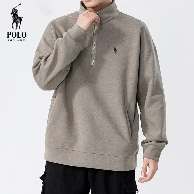 Ralph Lauren men's autumn and winter casual cotton sweatshirt jacket