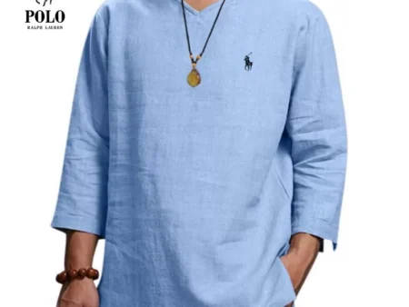Ralph Lauren men's casual loose long-sleeved shirt