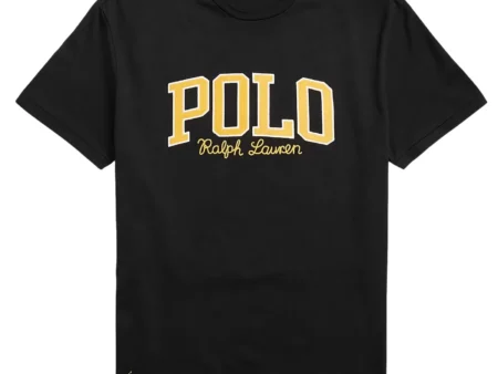 Ralph Lauren Classic Fit Logo Jersey T-Shirt Polo Black