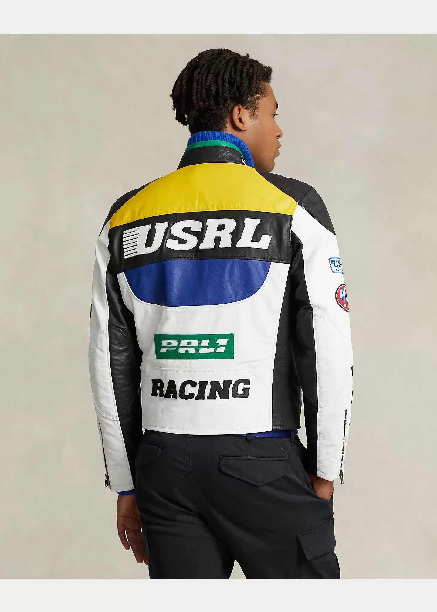 Polo Ralph Lauren Leather Café Racer Jacket - Image 4