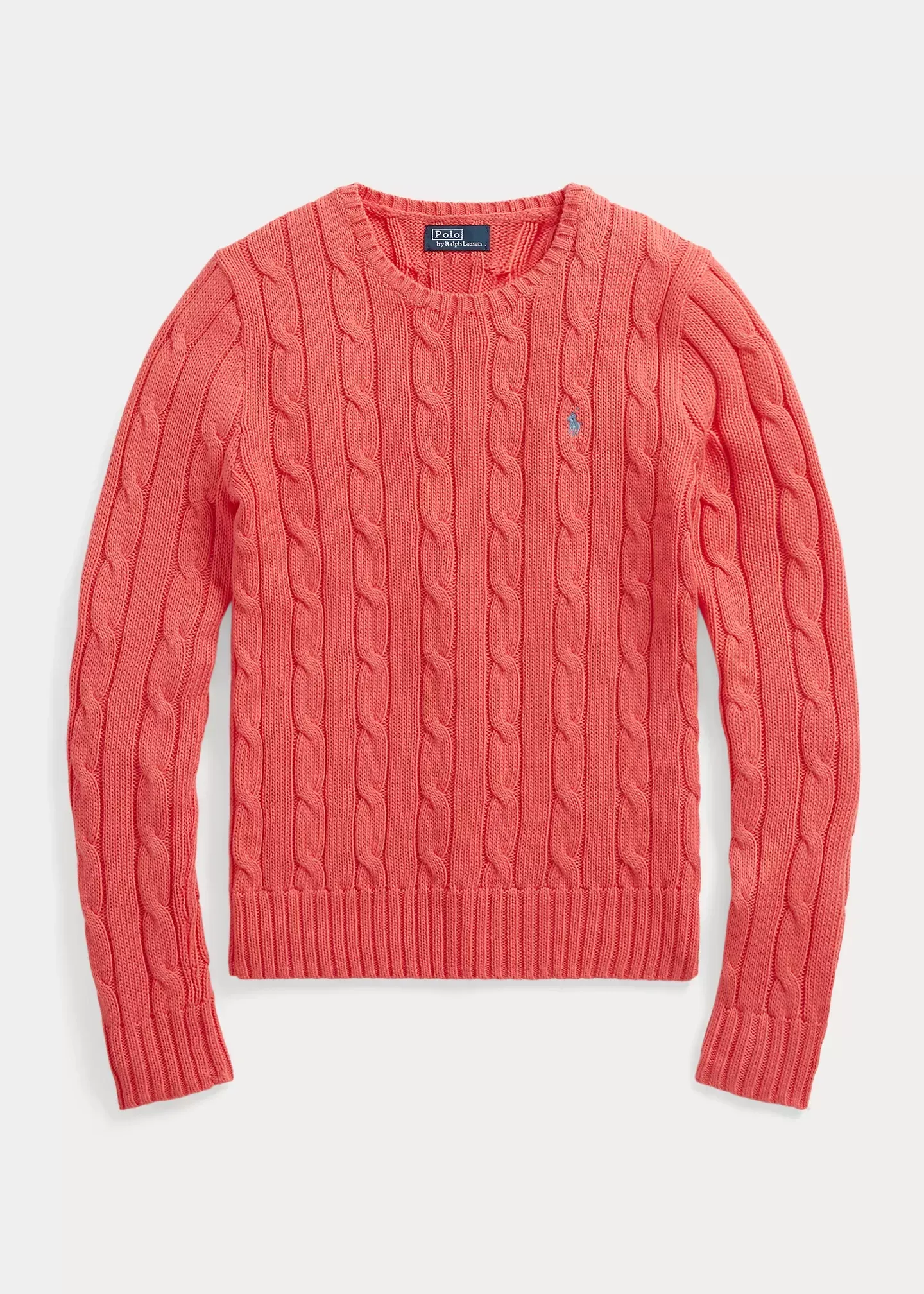 Polo Ralph Lauren Cable-Knit Cotton Crewneck Jumper - Image 12